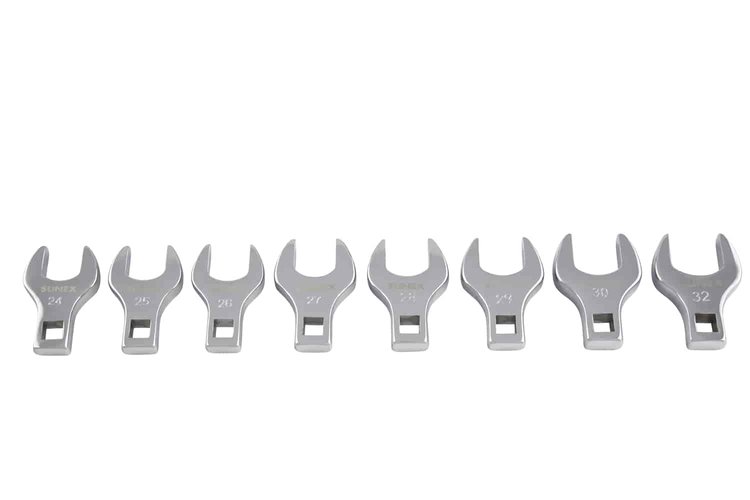 8 PC .5" DR METRIC CF SET