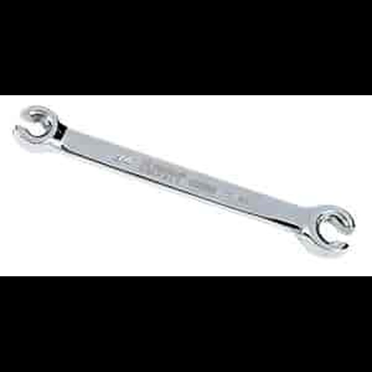 1/4" x 5/16" Fully Polished Flare Nut Wrench