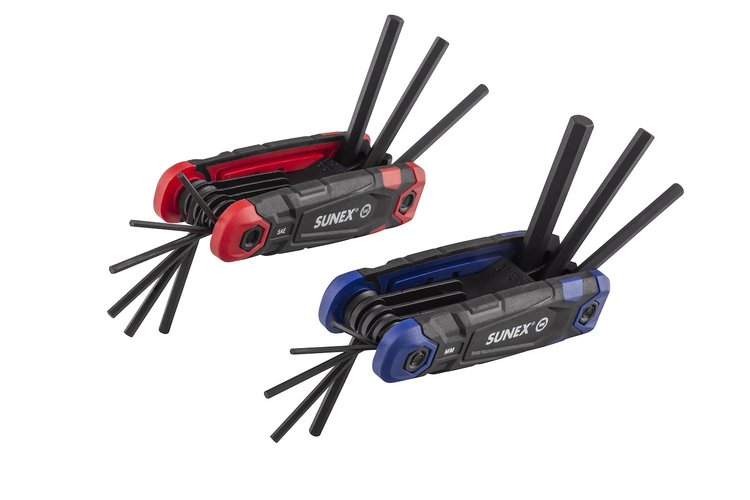 FOLDING HEX KEY SET