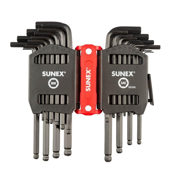BALL END LONG ARM HEX SET