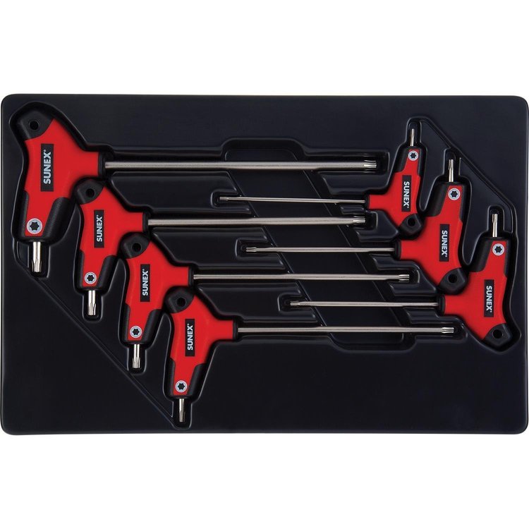 7 PC. T HANDLE  STAR HEX