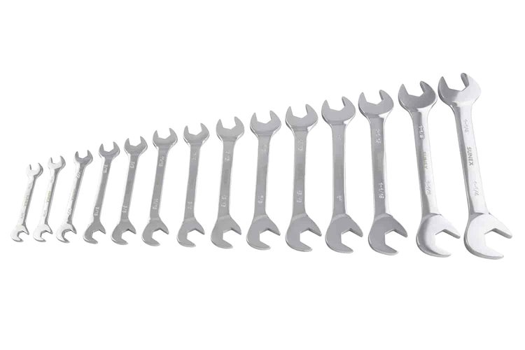 14-Piece Angled Head SAE Wrench Set