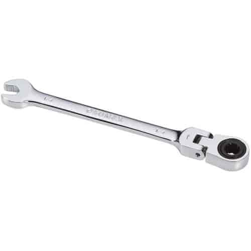 1/4" V-Groove Flex Head Combination Ratcheting Wrench