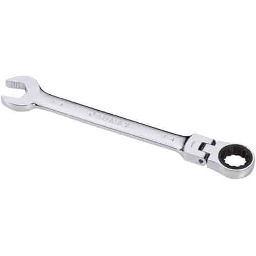 3/4" V-Groove Flex Head Combination Ratcheting Wrench