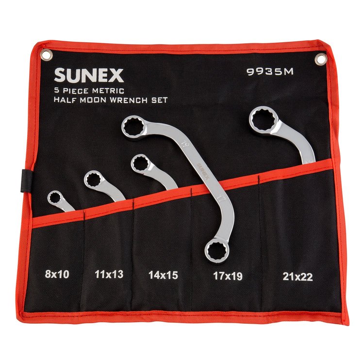 5PC METRIC BOX WRENCH SET