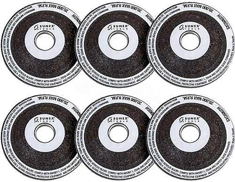 6 PACK 2" GRINDING WHEEL