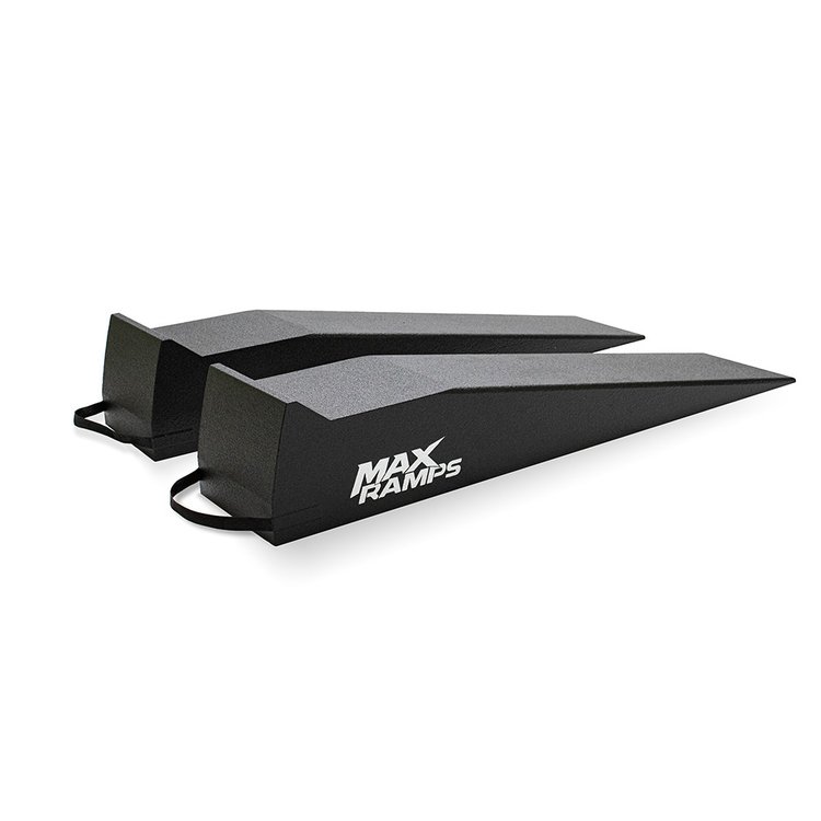 56 in. Drive-Up Service Ramps, 1-Piece Design, 8 in. Height, 10.8-Deg Incline