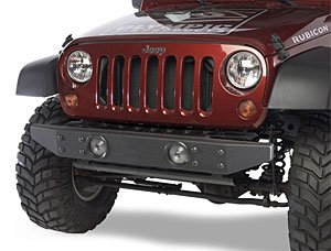 Front Rock Bumper 2007-2013 JK Wrangler 2 & 4 Door