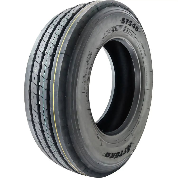 ST340-I0131356 ST340 All-Steel Radial Trailer Tire [235/75R17.5, Black Sidewall]