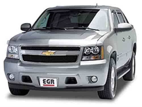 SuperGuard Hood Protector No-Drill Clear 07-13 Chevy SUV