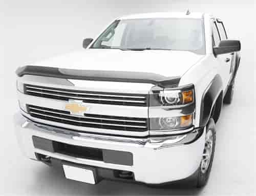 Superguard Dark Smoke Hood Sheilds feature EGR?s no drill durable high impact resistant automotive g
