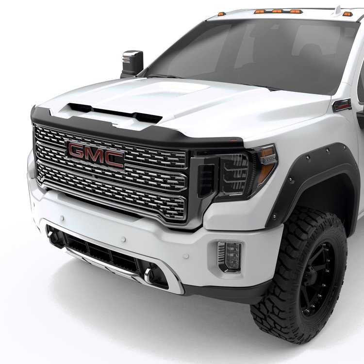 301955 Superguard Hood Guard, Matte Black Finish