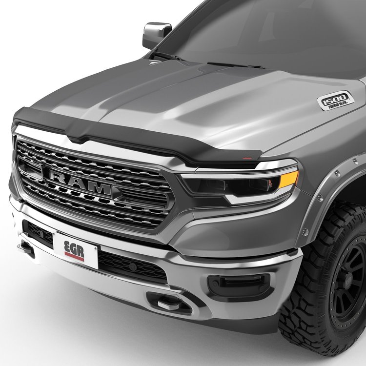 302955 Superguard Hood Guard, Matte Black Finish