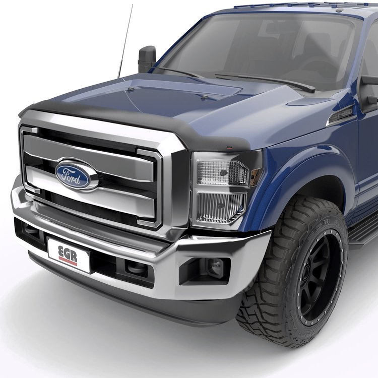 303815 Superguard Hood Guard, Matte Black Finish