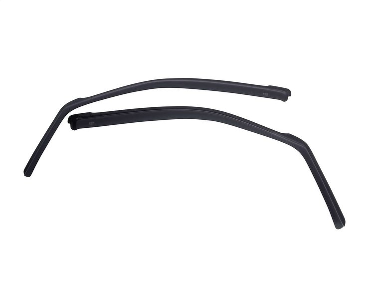 563041 In-Channel Window Visors, Front Pair, Dark Smoke Finish