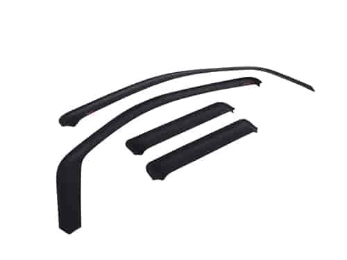 EGR Matte Black In-Channel Window Visors are designed to promote fresh air circulation in the interi