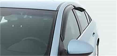 SlimLine WindowVisors  Dark Smoke 4 pc. Tape On 11-13 Cruze