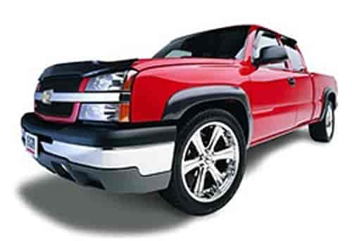 Rugged Look Fender Flare Set of 4 No-Drill Front And Rear