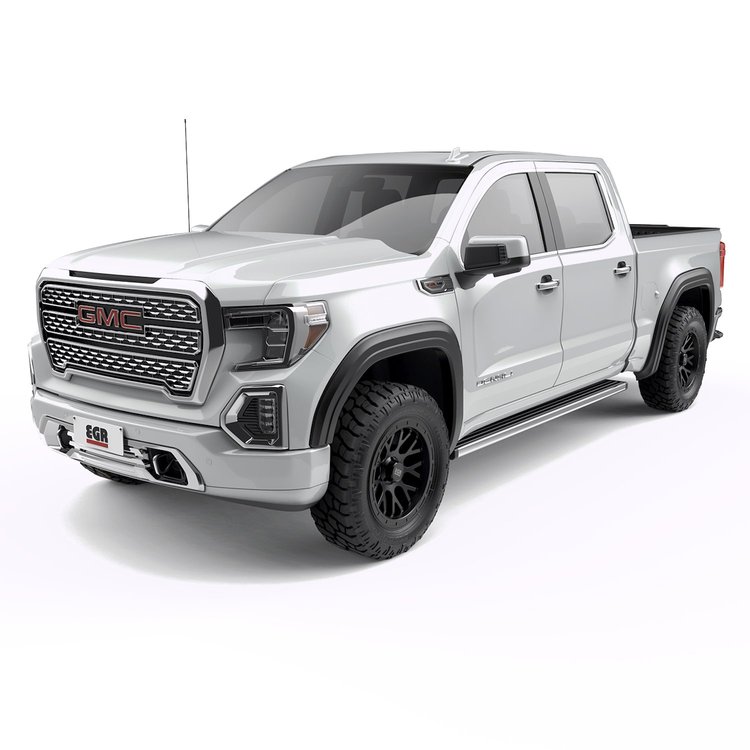 751794 Rugged Fender Flares, Black, Set of 4