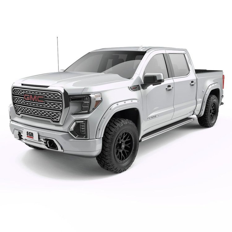 791794-GAZ Bolt-On Look Fender Flare Set, Paint To Code - Summit White (OEM Color Code: GAZ)