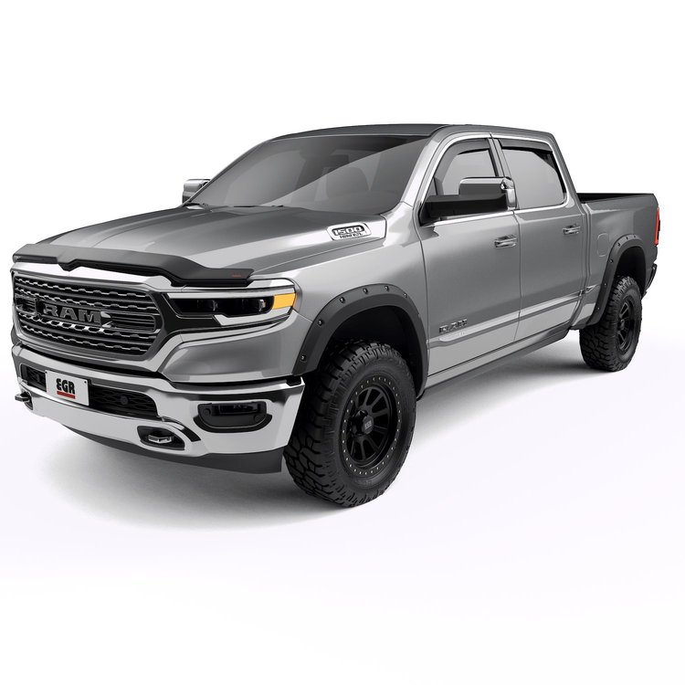 792954 Traditional Bolt-On Look Fender Flares, Black, Set of 4