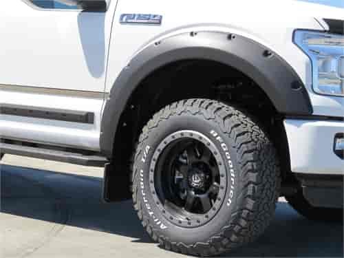 EGR Bolt On Look Matte Black Fender Flares features EGR?s OEM quality no drill fixing system combine
