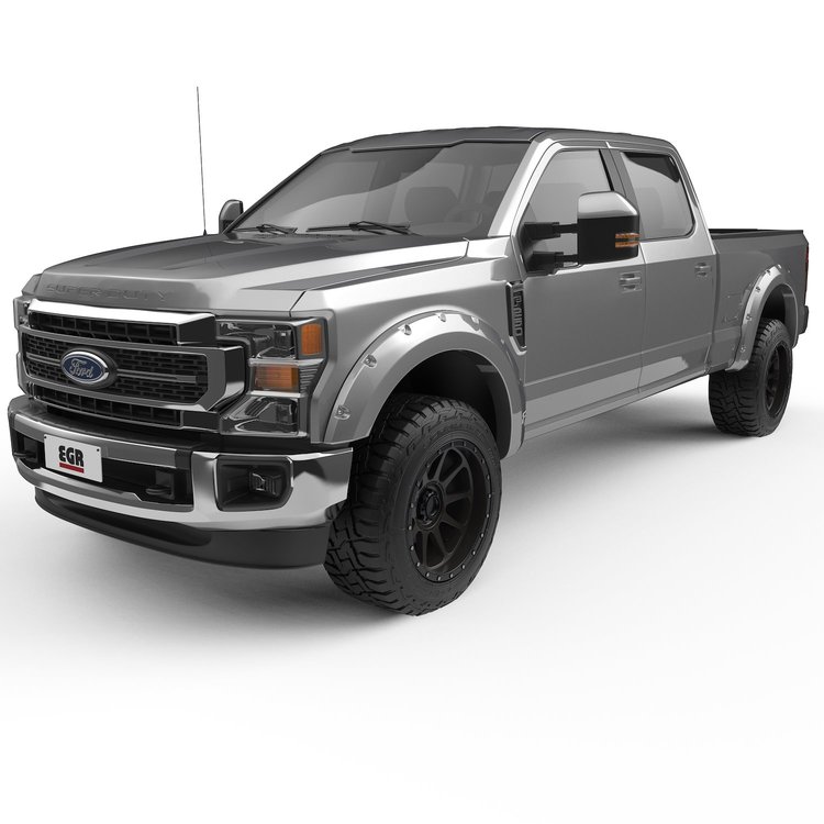 793914-UX Bolt-On Look Fender Flare Set, Paint To Code - Ingot Silver (OEM Color Code: UX)