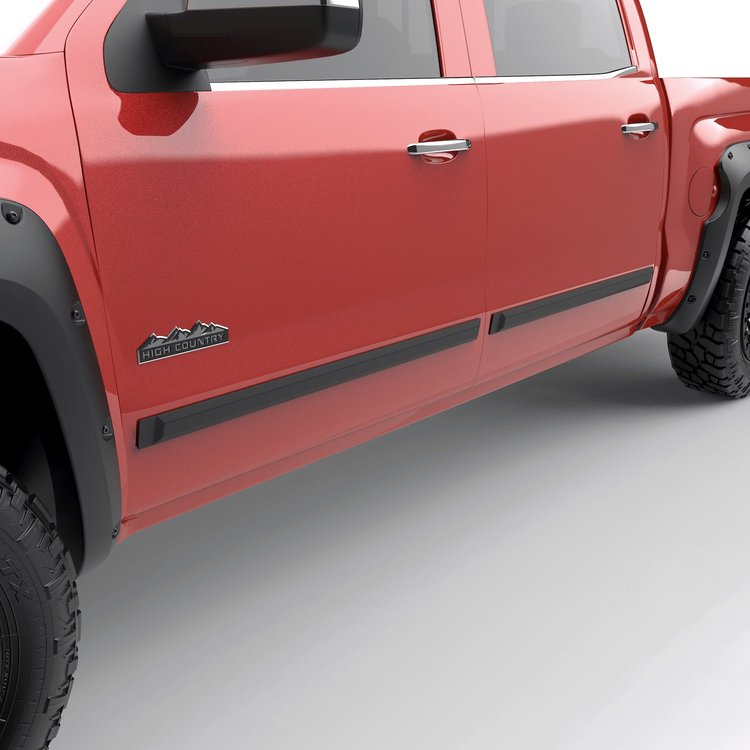 953474 Rugged Look Body Side Molding, Black, Set of 4