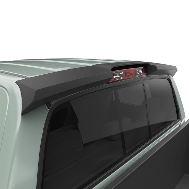 985399 Truck Cab Spoiler, Black