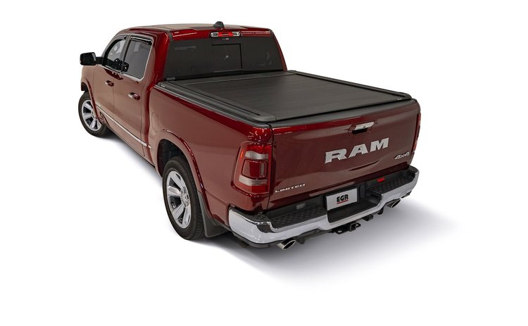 RT038811E RollTrac Electric Retractable Bed Cover, 2019+ Ram 1500 Short Box non-HD