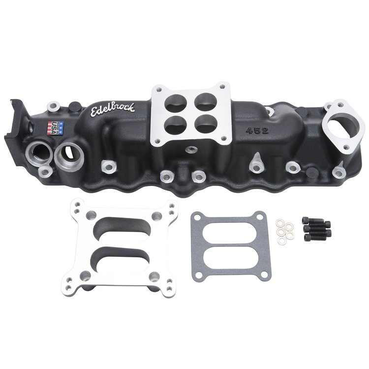 MANIFOLD FORD FLATHEAD 1949-53 4-BARREL INTAKE BLACK