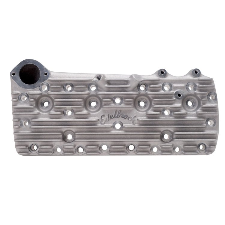 Late Ford Flathead Aluminum Cylinder Heads with Script Logo