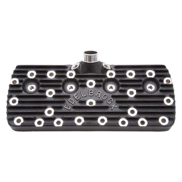 Ford Flathead Aluminum Cylinder Heads Black Finish with Block Letters