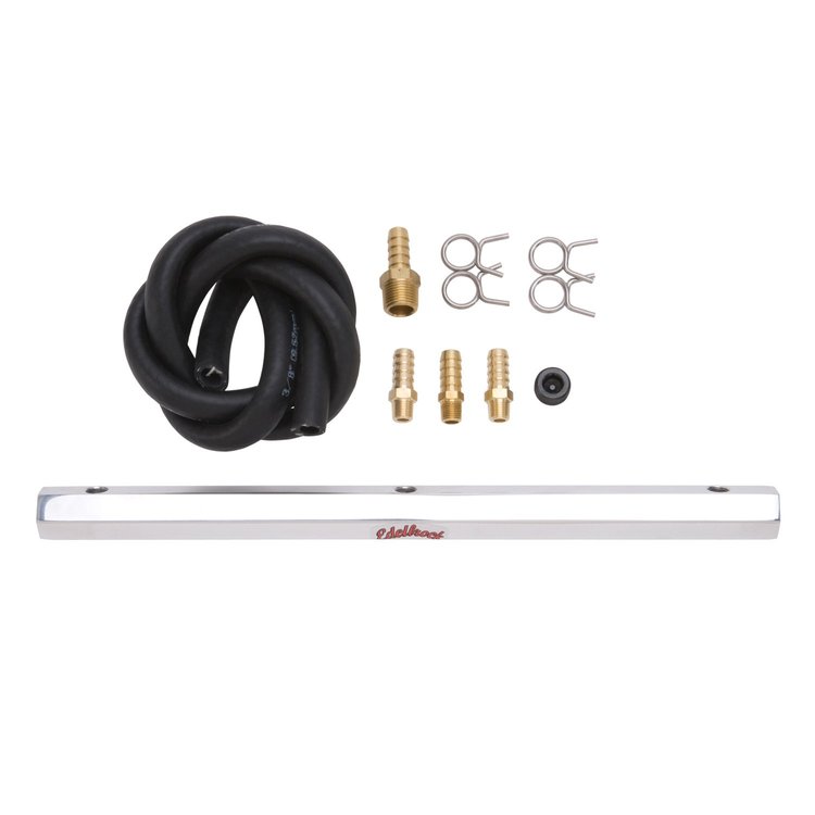 Triple Deuce Fuel Log Kit for Small Block Chevy