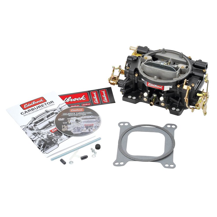 Performer Series 600 CFM Black Carburetor with Manual Choke