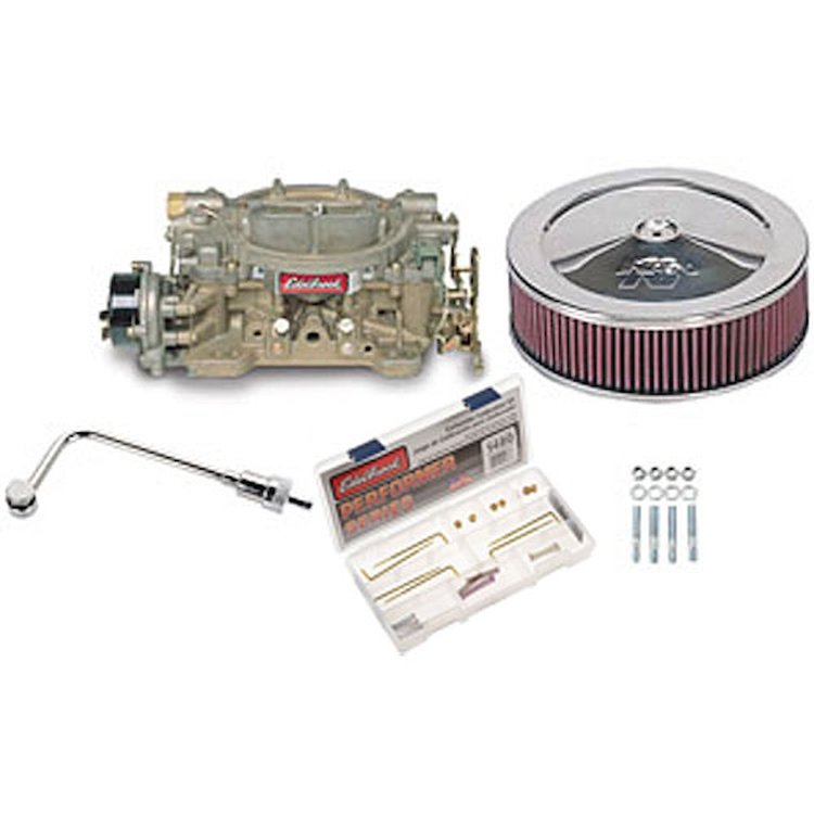 Marine 750 CFM Carburetor Kit with Calibration Kit with Manual Choke