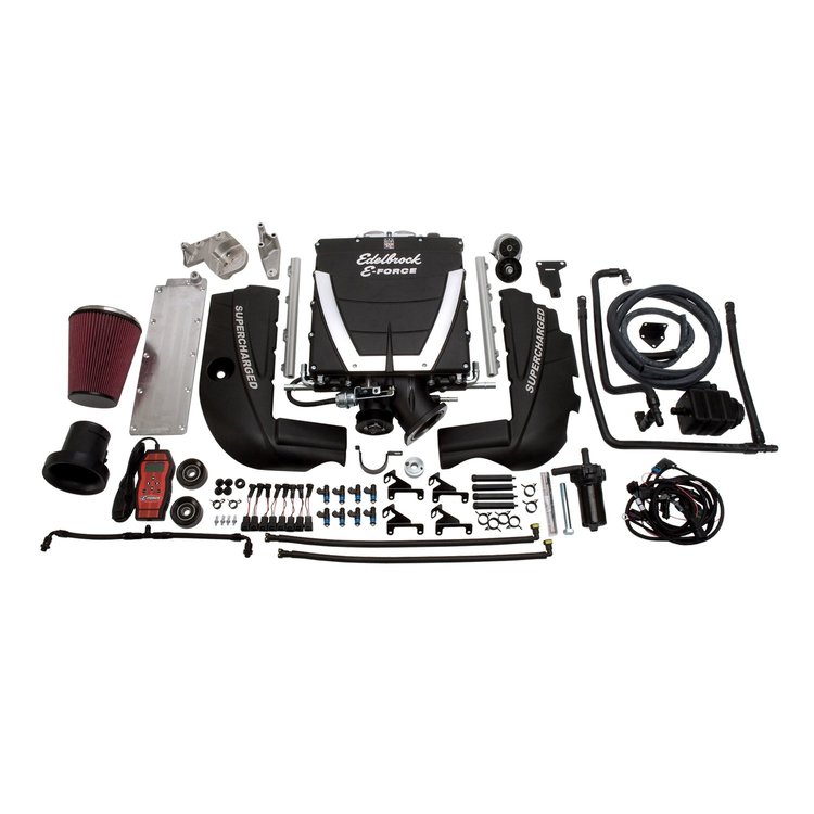 E-Force Universal Supercharger Kit for GM Gen IV LS3 Engine with Corvette Accessory Drives