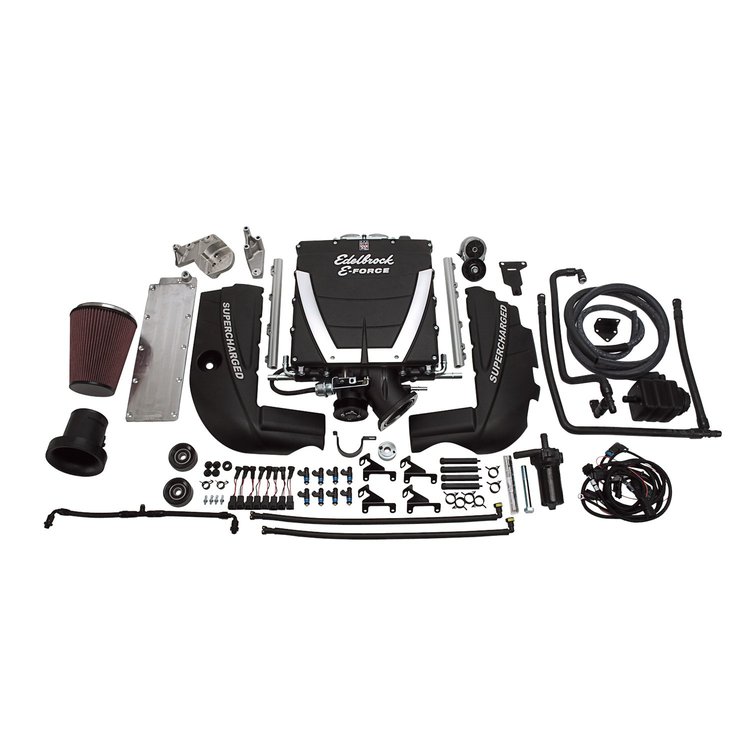 E-Force Universal Supercharger Kit for GM Gen IV LS3 Engine with Corvette Accessory Drives