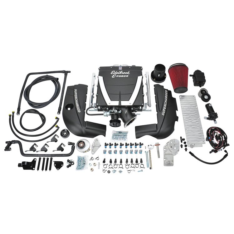 E-Force Universal Supercharger Kit for GM Gen IV LS3 Engine with Camaro/GTO Accessory Drives