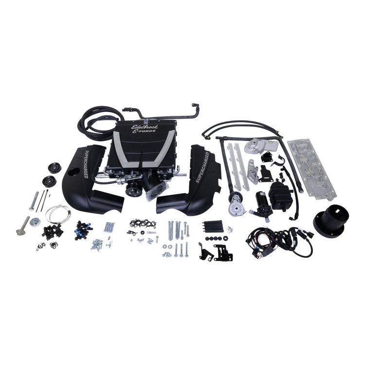 E-Force Universal Supercharger Kit for GM Gen IV LS2 Engine with Corvette Accessory Drives