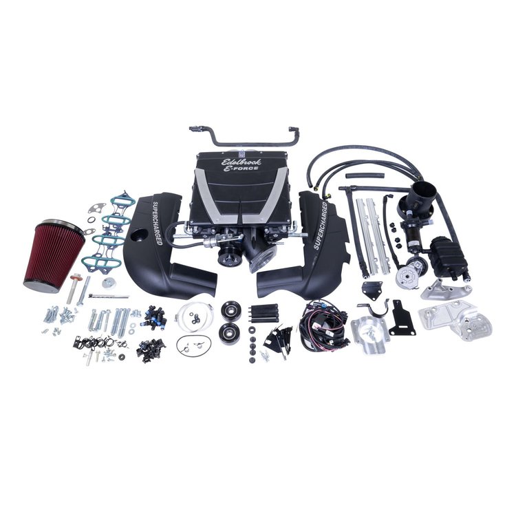 E-Force Universal Supercharger Kit for GM Gen III LS1 Engine with Corvette Accessory Drives