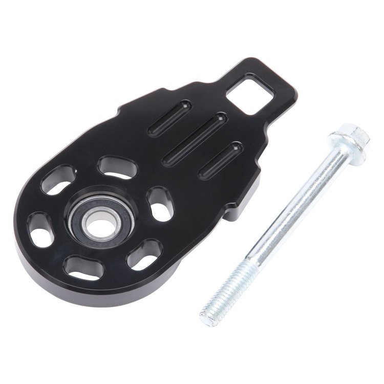Billet Belt Tension Covers for E-Force Enforcer Superchargers with Black Powder Coated Finish