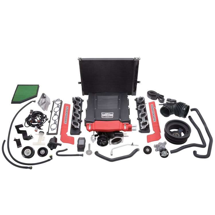 E-Force Stage 1 Supercharger Kit for 2016 Camaro SS with Manual Transmission