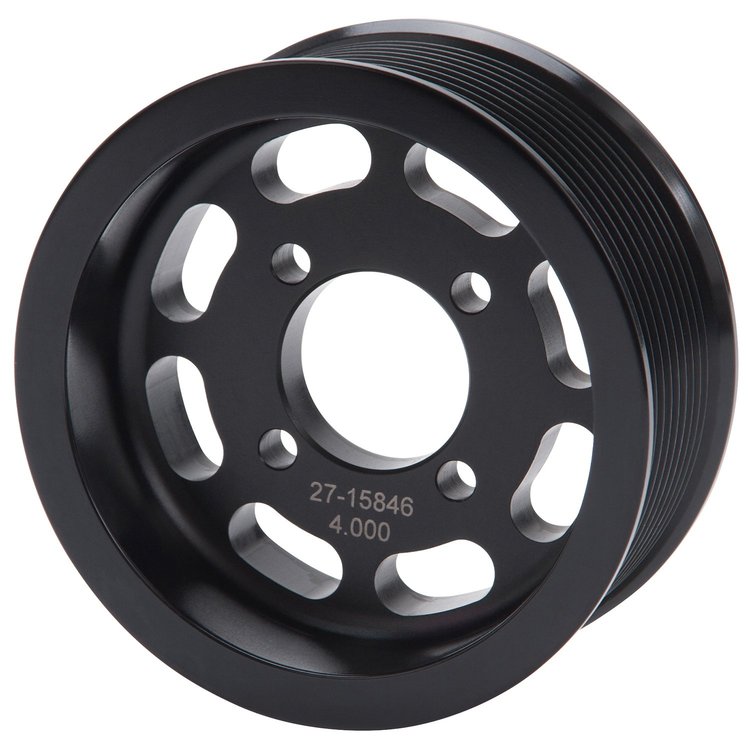E-Force Supercharger 10 Rib Pulley with 4.00" Diameter