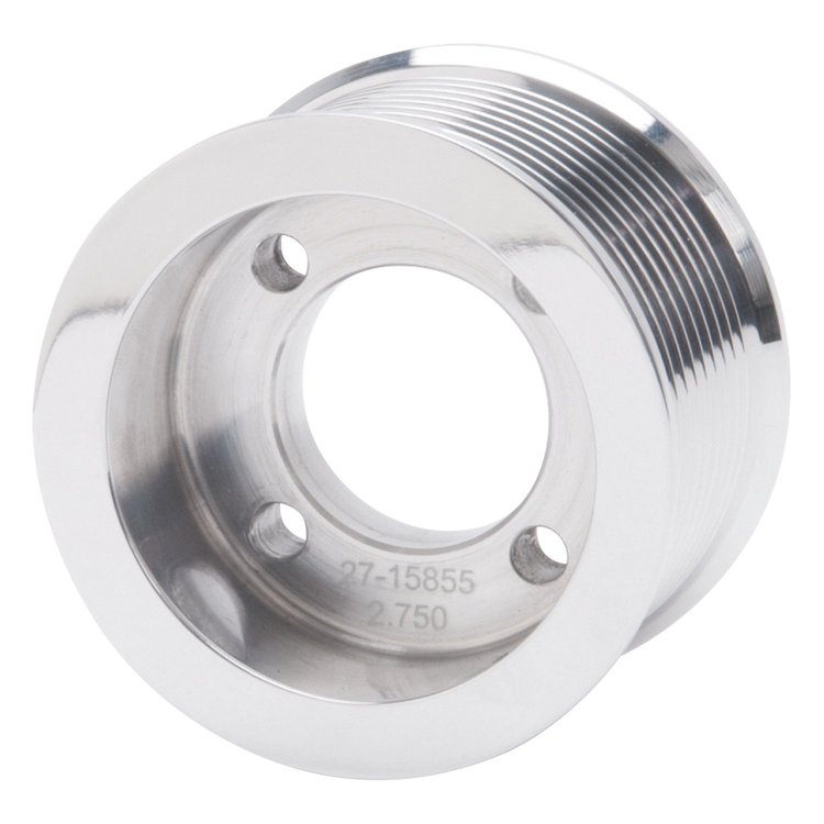E-Force Supercharger 10 Rib Polished Pulley with 3.00" Diameter