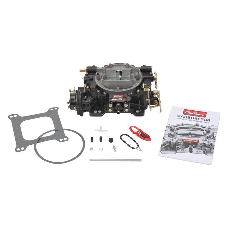 AVS2 Carburetor 650 CFM, Electric Choke - Black Powder-Coated Finish