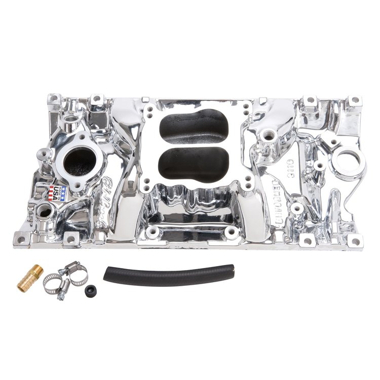 Performer Vortec Small Block Chevy Intake Manifold Endurashine