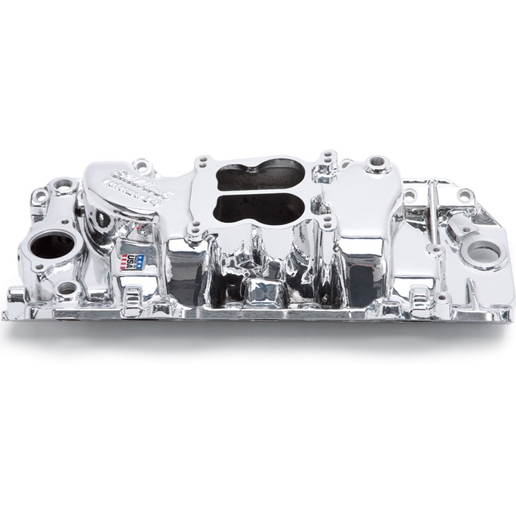 *USED - Performer 2-O Intake Manifold Big Block Chevy 396-502 (Oval Port)