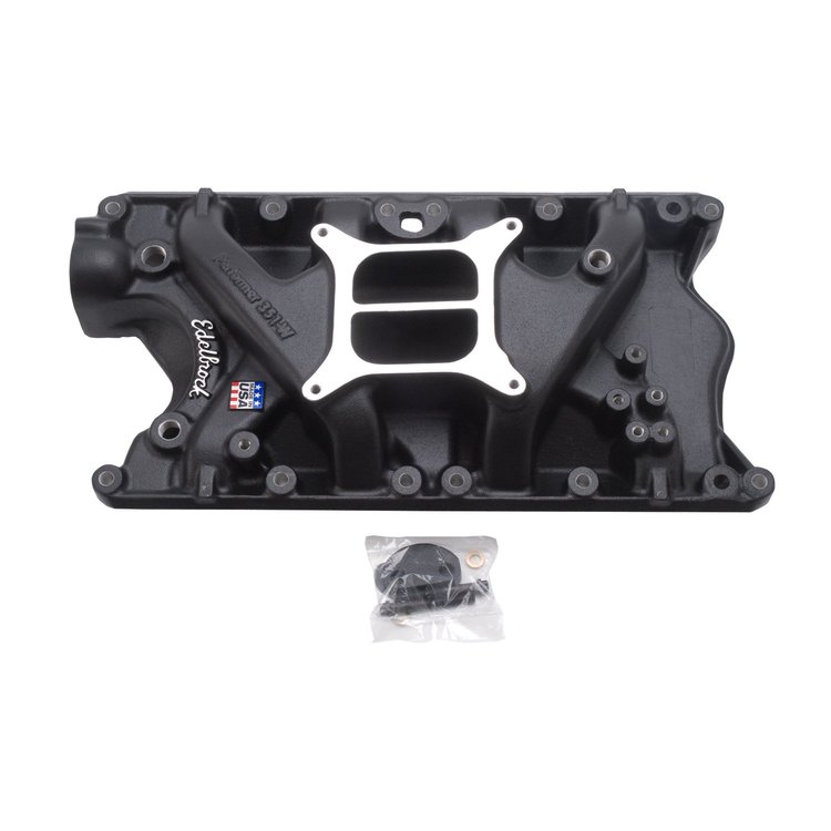 Performer 351W Ford Intake Manifold Black Powdercoated