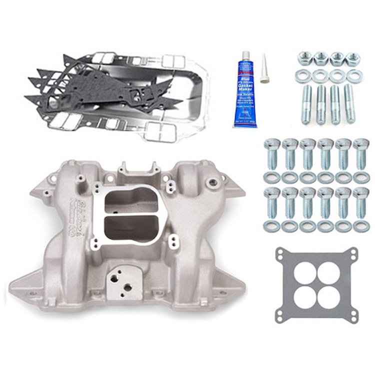 Performer 440 Intake Manifold w/Installation Kit Chrysler 413-440ci